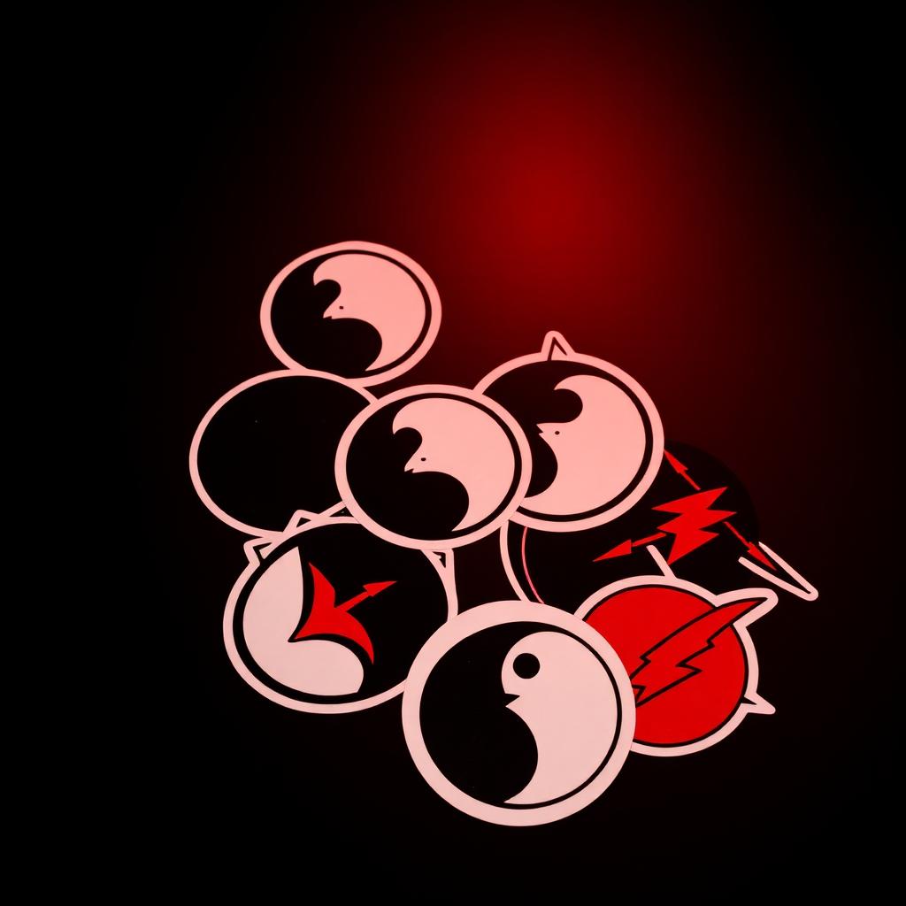 Cartela de Stickers