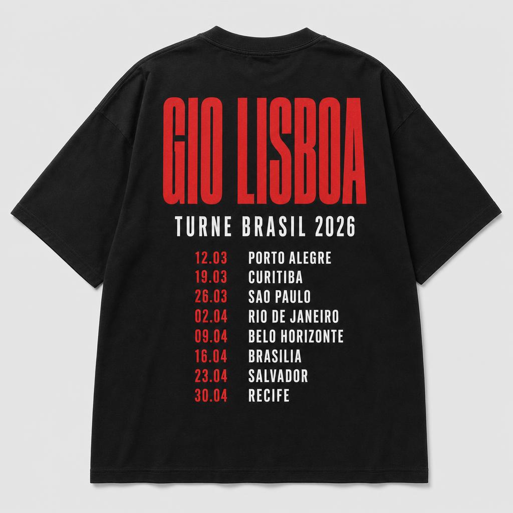 Camiseta Turnê Brasil 2026